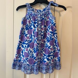 Vineyard Vines Hydrangea Floral Print Dress Sz S